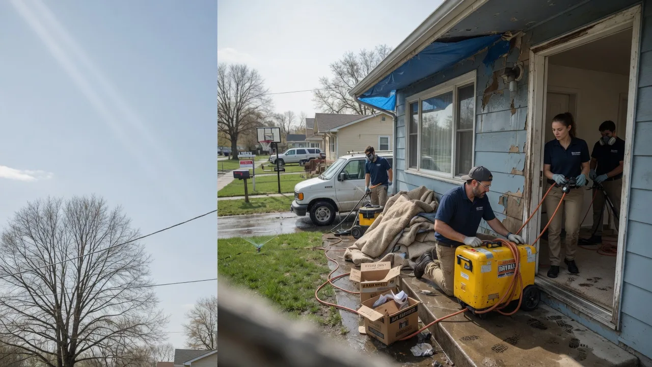 Basement Flood Cleanup in Moscow, TX near me